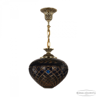 Подвесной светильник Bohemia Ivele Crystal 7003P 7003P/23 GB Amber-Blue/H-1B
