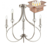 Потолочная люстра с лампочками Lumion Mackenzie 4495/5C+Lamps E14 Свеча 