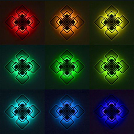 Потолочная светодиодная люстра с голосовым управлением Citilux Марсель Смарт CL232A185E 