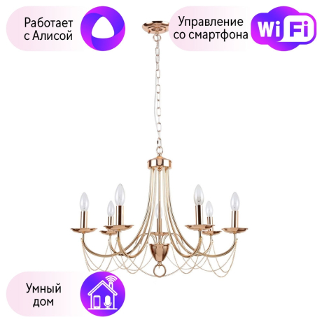 Подвесная люстра F-Promo Plini с поддержкой Алиса 2591-7P-A 