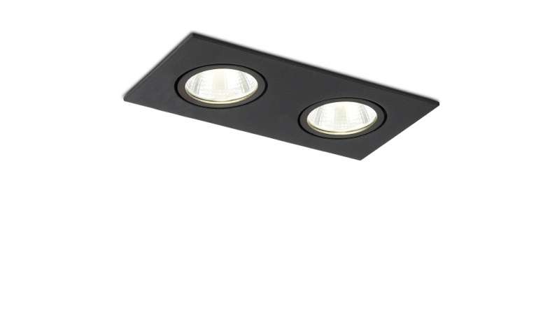 Нарушена упаковка!  <283649> Встраиваемый светодиодный светильник SIMPLE STORY 2077-LED24DLB