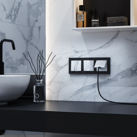 Клавиши для выключателя трехклавишного Werkel Hammer белый W1239001