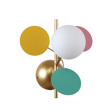 Бра на стену со светодиодными лампами, комплект от Lustrof. №286141-618131 