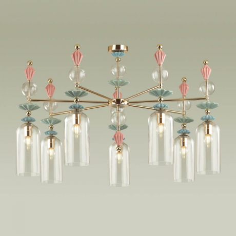 Люстра на штанге Odeon Light Bizet 4855/7C 