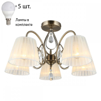 Люстра потолочная с лампочками Omnilux OML-56617-05+Lamps