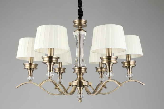 Люстра подвесная со светодиодными лампочками E14, комплект от Lustrof. №230049-657013 