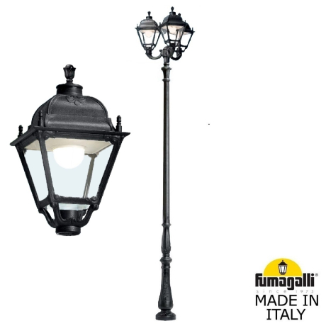 Парковый фонарь Fumagalli HOREB OFIR/Simon 3L U33.208.R30.AXH27