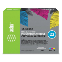 Картридж струйный CACTUS (CS-C9352) для HP Deskjet F2280/Officejet J3680, цветной (361855)