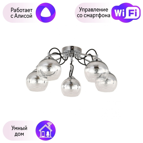 Потолочная люстра Вита De Markt с поддержкой Алиса 220013705-A 