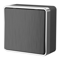 Выключатель одноклавишный проходной Gallant (графит рифленый) Werkel W5012004