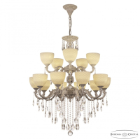 Подвесная люстра Bohemia Ivele Crystal AL7801 AL78101/10+5/250/2D B WMN P1 U Wave