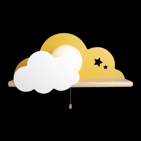 Светильник на стену с Led лампочками в комплекте LOFT IT 10134 Yellow+Lamps 