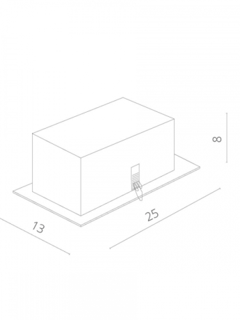 Встраиваемый светильник с лампочками. Комплект от Lustrof. №94842-616194 