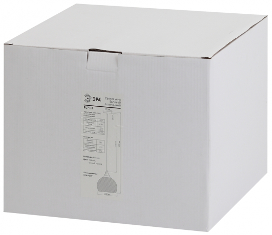 Подвесной светильник ЭРА Loft PL7 BK Б0037454 