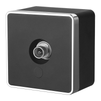 ТВ-розетка оконечная Gallant (черный/хром) Werkel W5083035