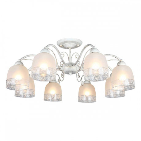 Люстра потолочная со светодиодными лампочками E14, комплект от Lustrof. №118870-656581 