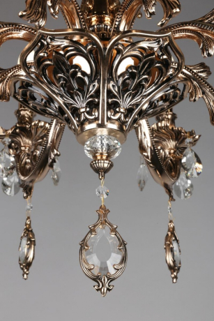 Люстра подвесная с лампочками Omnilux OML-74703-08+Lamps 