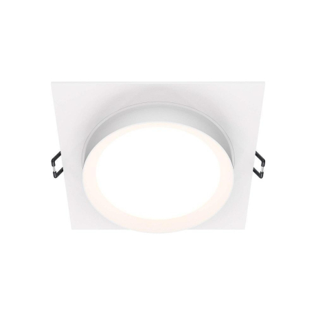 Встраиваемый светильник Maytoni Hoop DL086-GX53-SQ-W 