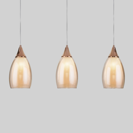 Подвесной светильник Eurosvet Cosmic 50285/3 золото 