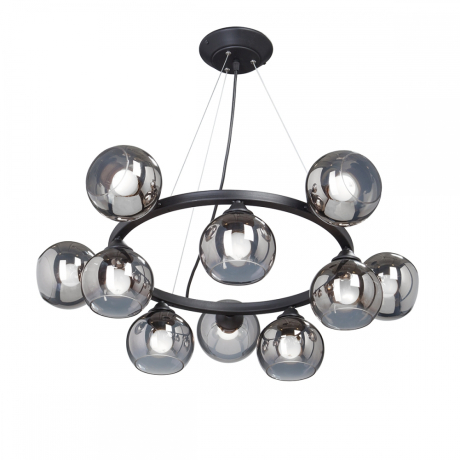 Подвесная люстра Vitaluce Шарики V4485-1/10S 