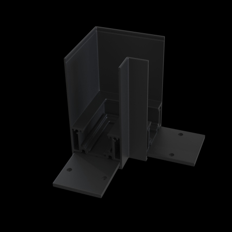 Соединитель угловой внутренний для треков Maytoni Technical Accessories for tracks TRA004CL-21B 