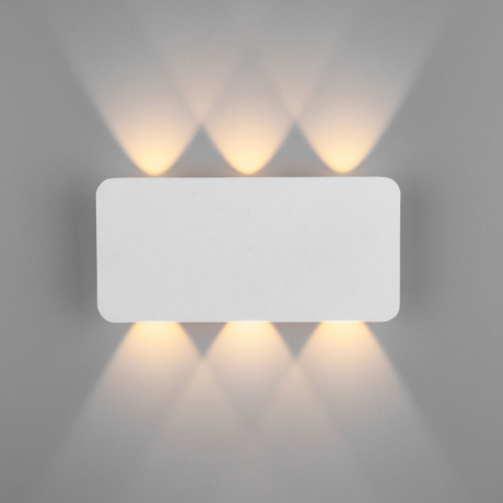 Настенный светодиодный светильник Elektrostandard Angle LED 40138/1 LED белый (a055776) 