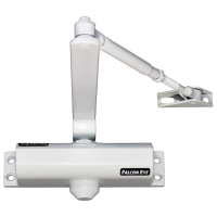 Доводчик FALCON EYE FE-B5W на дверь 85-120 кг, белый, 00-00110304 (354283)
