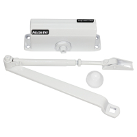 Доводчик FALCON EYE FE-B5W на дверь 85-120 кг, белый, 00-00110304 (354283)