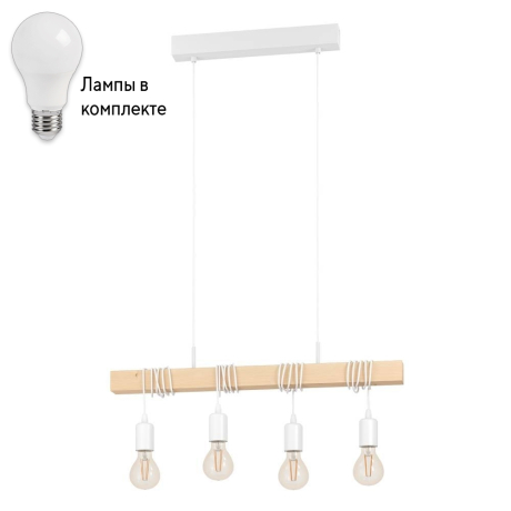 Подвесной светильник с лампочками Eglo 43704+Lamps 