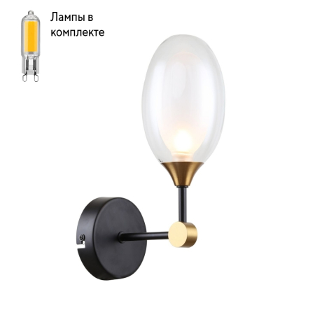 Светильник на стену с Led лампочками в комплекте F-Promo 4083-1W+Lamps 
