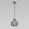 Подвесной светодиодный светильник Jeffry Eurosvet 50241/1 LED дымчатый 