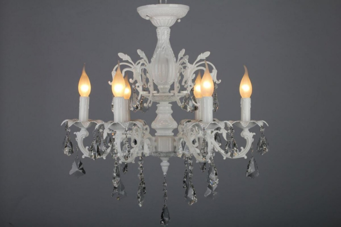 Люстра подвесная со светодиодными лампочками E14, комплект от Lustrof. №25444-657187 