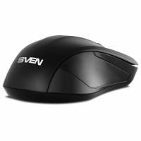 Мышь беспроводная SVEN RX-270W, 3 кнопки + 1 колесо-кнопка, оптическая, чёрная, SV-016234 (513976)