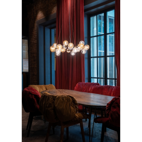 Подвесная люстра Arte Lamp ETEREO A5261LM-25GO 