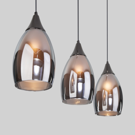 Подвесной светильник Eurosvet 50285/3 черный жемчуг 