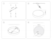 Настенно-потолочный светодиодный светильник Ambrella light WALLERS Wall FW11131