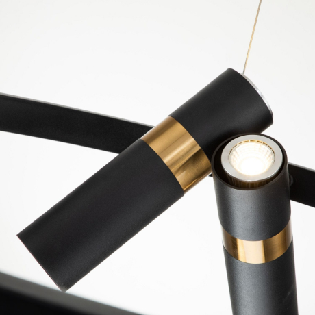 Люстра с лампочками, подвесная, комплект от Lustrof. №332942-617421 