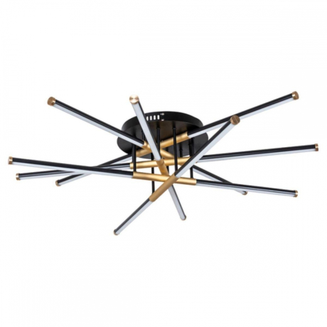 Потолочная светодиодная с пультом ДУ люстра Arte Lamp Fernando A2199PL-6BK 