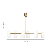 подвесная люстра F-Promo Barfila 4619-6P