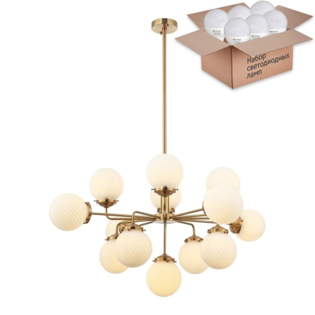 Люстра подвесная с лампочками APLOYT APL.762.07.13+Lamps 