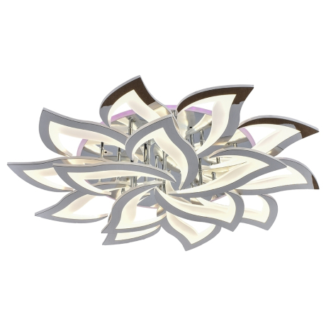 Нарушена упаковка!  <254434> Светодиодная люстра с пультом д/у Profit Light 8028/10+5 CHR