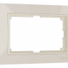 Рамка для двойной розетки Werkel Snabb Basic (слоновая кость) W0082003