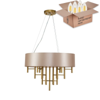 Подвесная люстра с лампочками Favourite Cosmo 2993-6P+Lamps E14 Свеча