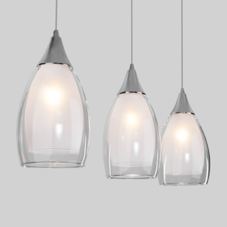 Подвесной светильник Eurosvet 50285/3 хром 