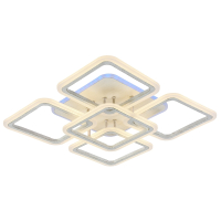 Нарушена упаковка!  <334029> Светодиодная диммируемая люстра с ПДУ Profit Light 8075/4+1 PGD 140W+10W RGB