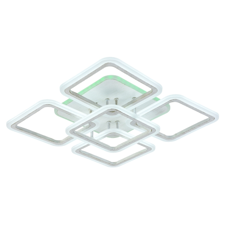 Нарушена упаковка!  <334029> Светодиодная диммируемая люстра с ПДУ Profit Light 8075/4+1 PGD 140W+10W RGB