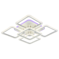 Нарушена упаковка!  <334029> Светодиодная диммируемая люстра с ПДУ Profit Light 8075/4+1 PGD 140W+10W RGB