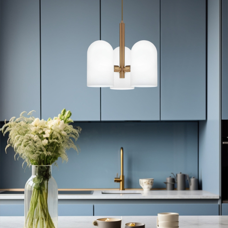 Подвесной светильник со стеклянными плафонами Eurosvet Bambola 50357/3 (a065660) 