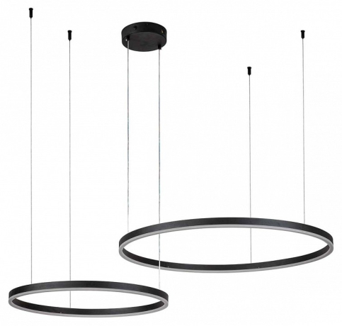 Подвесной светильник Indigo Galass 14001/2P Black 