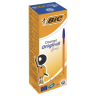 Нарушена упаковка!  <201394> Ручка шариковая BIC "Orange", СИНЯЯ, корпус оранжевый, узел 0,8 мм, линия письма 0,3 мм, 8099221 (140057)